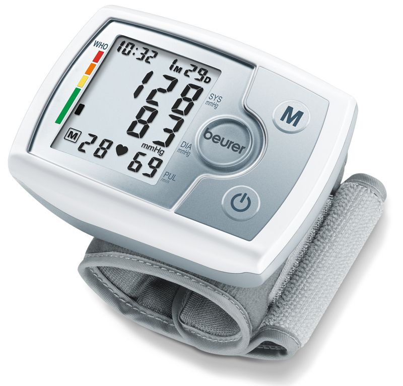 Máy đo huyết áp Beurer BC31 tự động hoàn toàn, với thiết kế siêu mỏng, dễ sử dụng, cho kết quả đo chính xác 