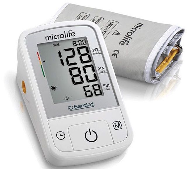 Máy đo huyết áp bắp tay Microlife A3 basic thiết kế tiện dụng và thân thiện, cho kết quả chính xác và nhanh chóng