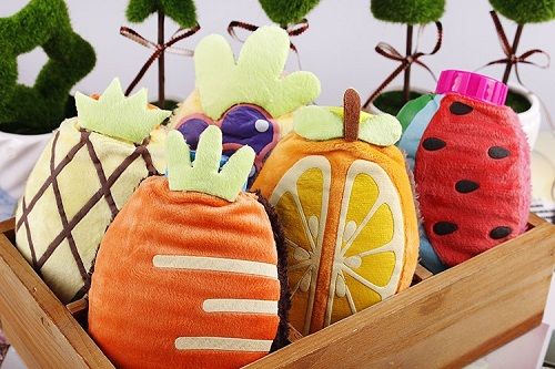 Túi sưởi mini cầm tay Hàn Quốc hình hoa quả