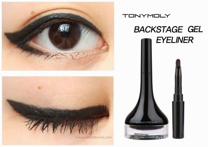 Gel kẻ mắt Tonymoly Backstage Gel Eyeliner có khả năng chống thấm nước giúp viền kẻ mắt được giữ nguyên cho cả một ngày dài