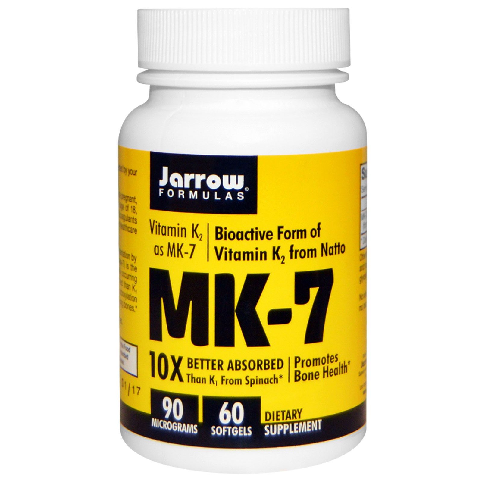 Viên bổ sung Vitamin K2 Jarrow MK-7 90mcg