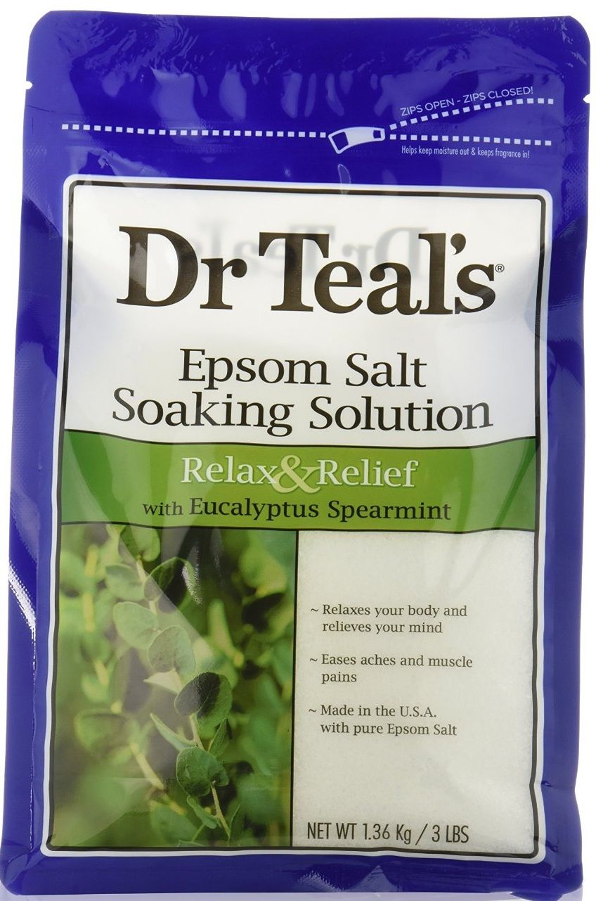 Dr Teal's Epsom Salt Soaking Solution hương bạch đàn và bạc hà tạo cảm giác thư giãn