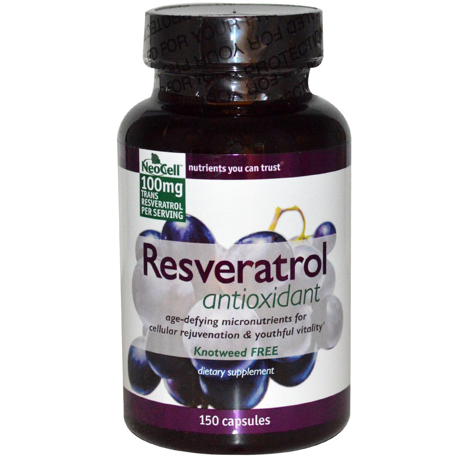 Neocell’s Resveratrol Antioxidant hỗ trợ tim mạch, ngừa lão hóa
