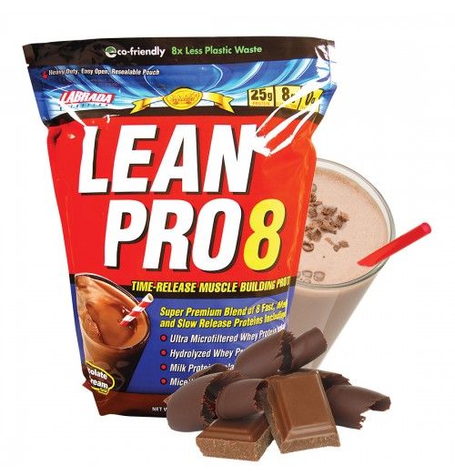 Lean Pro8 - Sữa bột bổ sung Protein giúp tăng cơ to đẹp 2,3kg