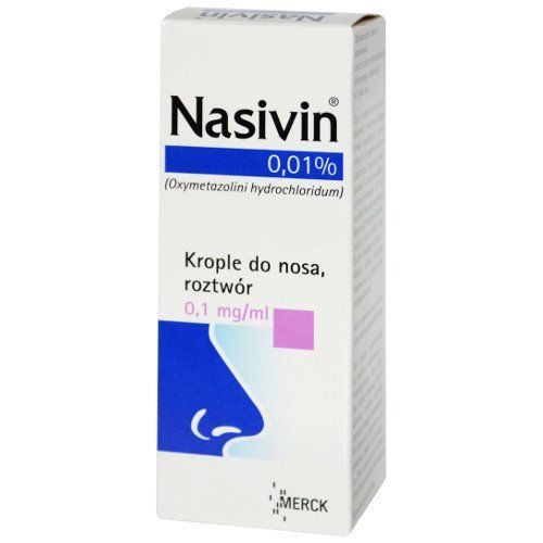 Thuốc nhỏ mũi Nasivin 0.01% dùng cho trẻ sơ sinh từ 0 đến 12 tháng tuổi