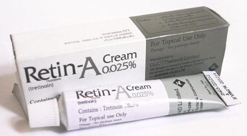 Kem trị mụn Retin – A Cream nồng độ 0.025%