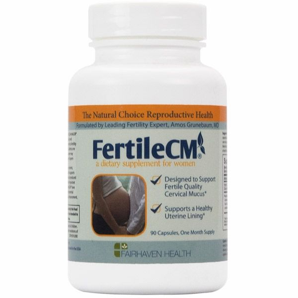 FertileCM tăng chất nhầy cổ tử cung, nâng cao khả năng thụ thai