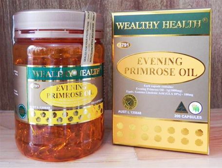 Tinh dầu hoa anh thảo Wealthy Health Evening Primrose Oil