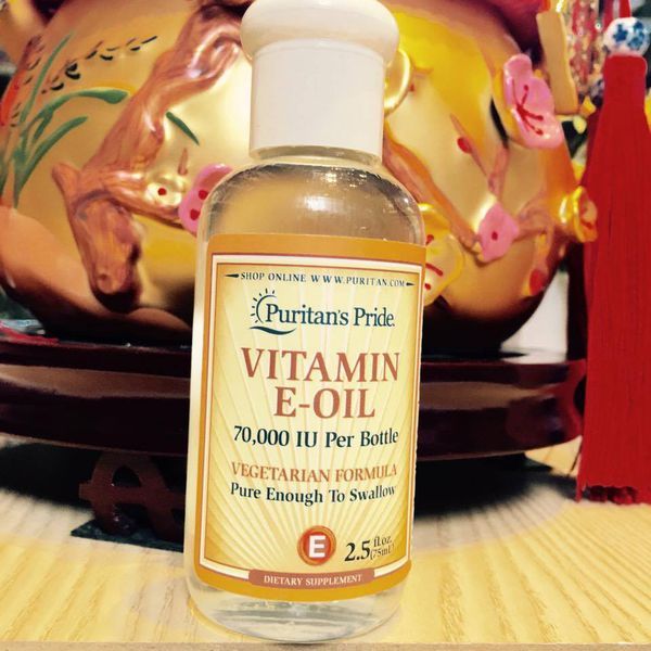 Vitamin E-Oil Puritan's Pride tinh khiết 70.000IU