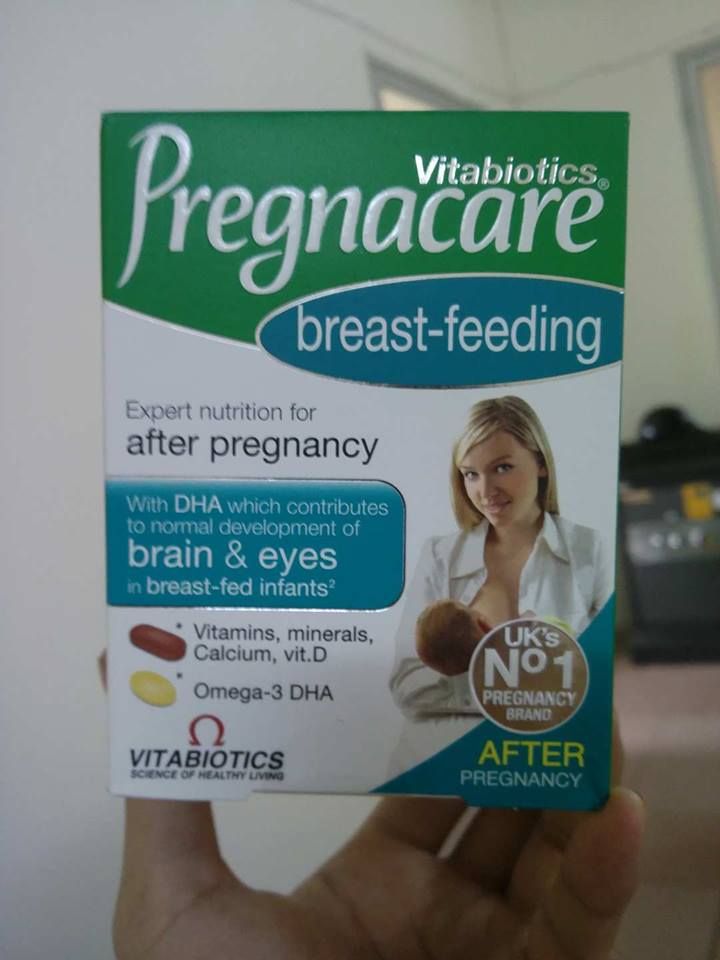 Vitamin tổng hợp cho phụ nữ sau sinh Pregnacare Breast-feeding
