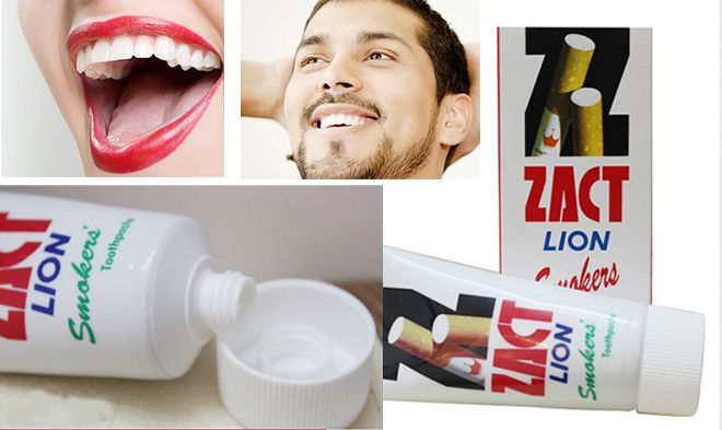 Zact Lion cho hàm răng trắng sáng và hơi thở cực thơm mát, đặc biệt là với những người thường xuyên hút thuốc