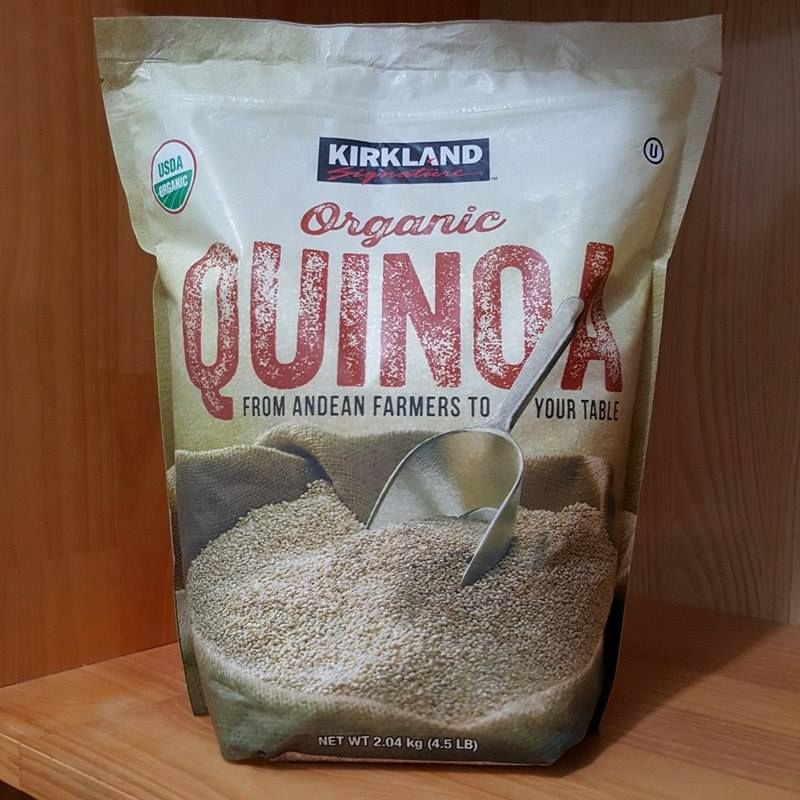 Hạt Quinoa hữu cơ Kirkland của Mỹ 2.04 Kg