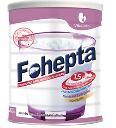 Sữa Fohepta cho người bệnh gan, hỗ trợ chức năng gan