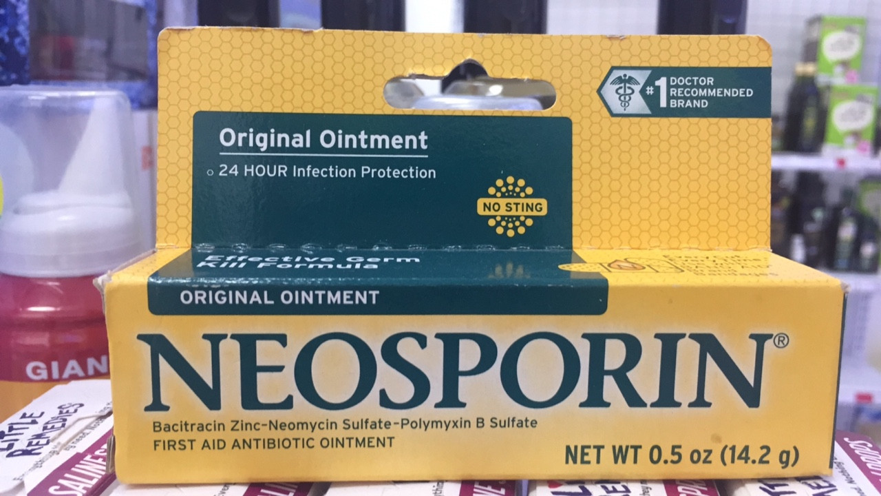 Kem mỡ Neosporin Original Ointment - Làm dịu vết thương, liền da, lành sẹo