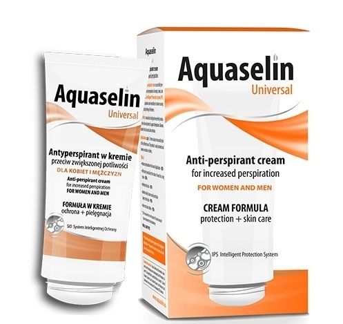 Aquaselin Universal Kem ngăn đổ mồ hôi tay, chân 