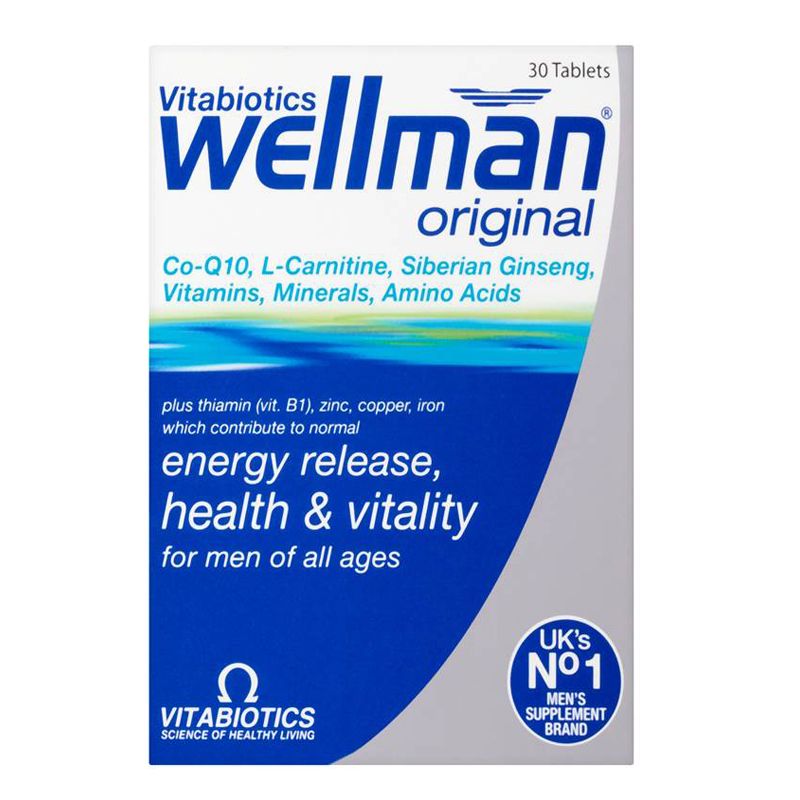 Vitamin tổng hợp cho nam Wellman Original của Anh 