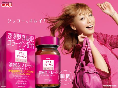 Cách sử dụng Collagen Meiji dạng viên của Nhật 
