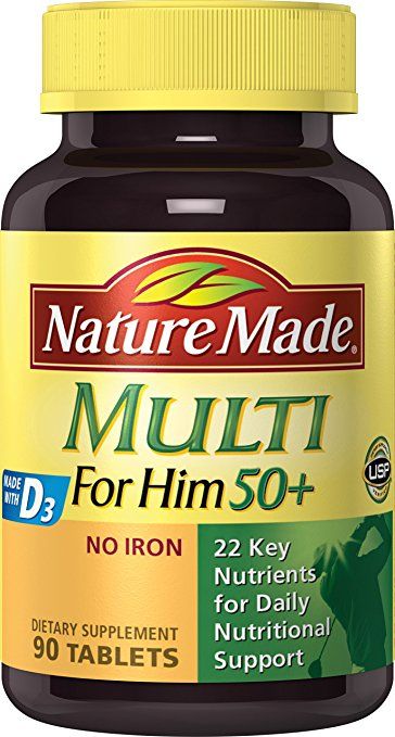 Vitamin tổng hợp cho nam Nature Made Multi For Him 50+ 90 viê