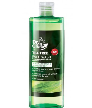 Gel rửa mặt cho da mụn, dầu Dr. C.Tuna Tea Tree Face Wash