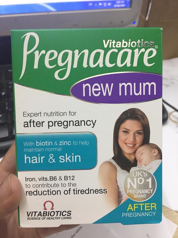 Viên uống ngừa rụng tóc cho phụ nữ sau sinh Pregnacare New Mum 1