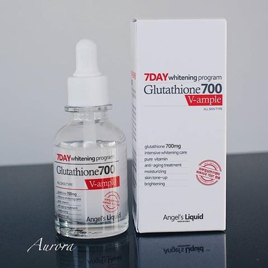 Huyết Thanh Dưỡng Trắng Da 7day Whitening Program Glutathione 700 V-ample 1