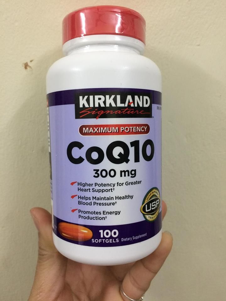 Sản phẩm bổ trợ tim mạch Kirkland CoQ10 300mg lọ 100 viên (Mỹ) 1