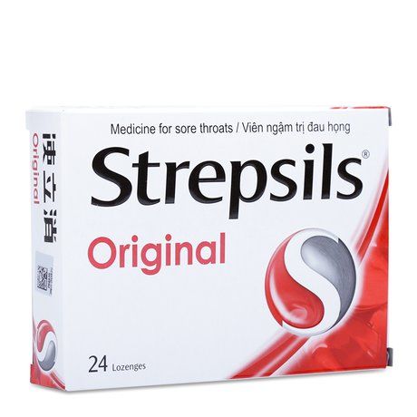 Viên ngậm giảm ho Strepsils Original (24 viên/hộp) 1
