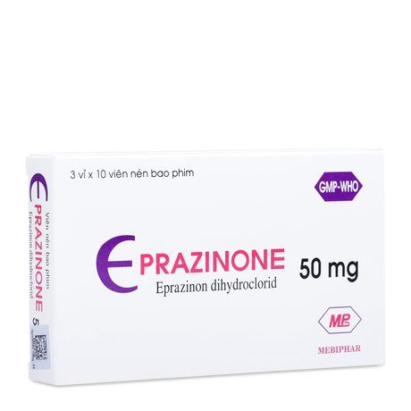 Thuốc trị viêm phế quản, viêm mũi Eprazinone (50mg) 1