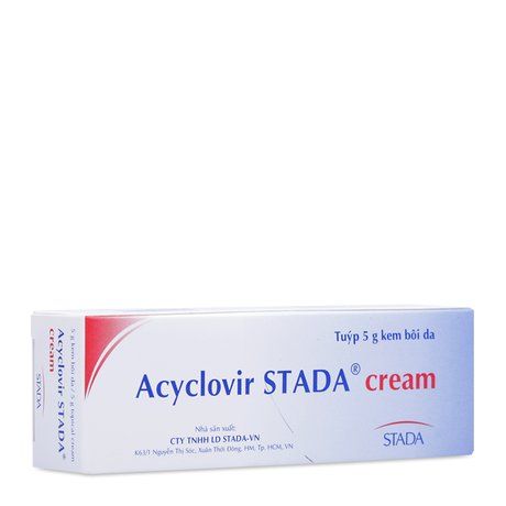 Kem bôi Acyclovir Stada (5g/tuýp) ngăn ngừa zona, thủy đậu 1