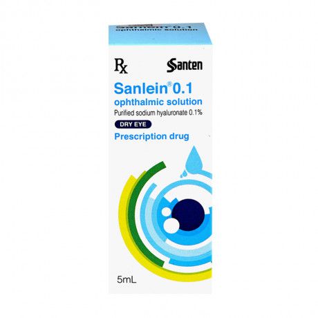Thuốc nhỏ  trị rối loạn biểu mô giác,kết mạc Sanlein Dry Eye 1