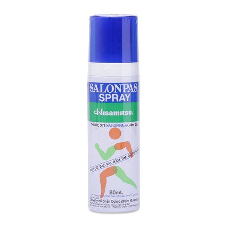 Thuốc xịt giảm đau, kháng viêm Salonpas Spray (80ml) 1