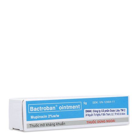 Thuốc mỡ trị nhiễm khuẩn da Bactroban Ointment 2% (5g) 1