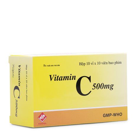 Thuốc điều trị các bệnh do thiếu Vitamin C (500mg) 1