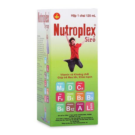 Siro ngăn ngừa suy dinh dưỡng cho trẻ Nutroplex (120ml) 1