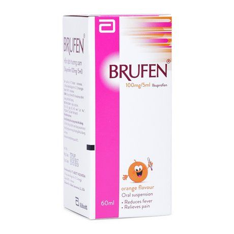 Siro Brufen giúp hạ sốt cho trẻ em hương cam ( 60ml) 1