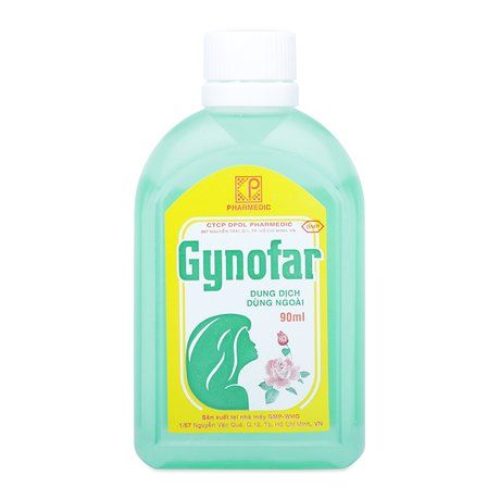 Dung dịch vệ sinh phụ nữ Gynofar ( 90ml) 1