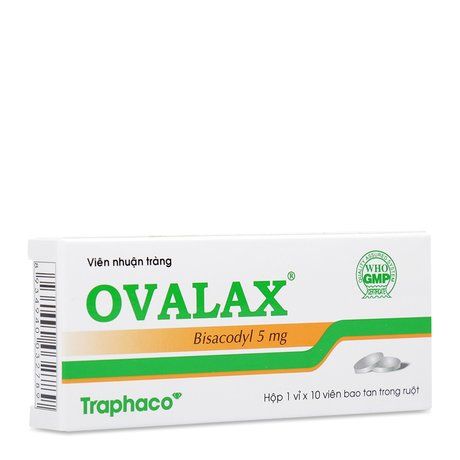 Thuốc điều trị táo bón Ovalax (Hộp 1 vỉ x 10 viên) 1