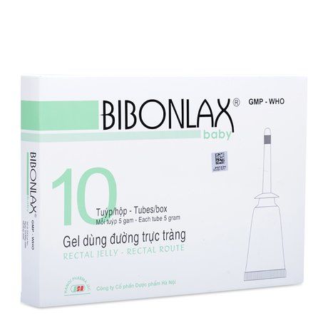Thuốc dạng Gel điều trị táo bón cho trẻ em Bibonlax Baby 1