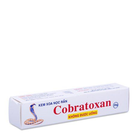 Kem xoa nọc rắn trị đau nhức xương khớp Cobratoxan (20g) 1