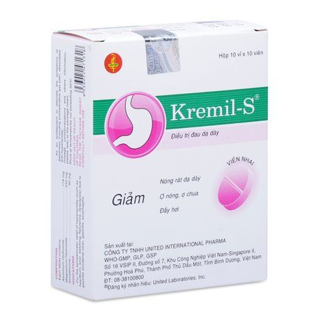 Kremil- S- Trị đau dạ dày, giảm nóng rát, đầy hơi và ợ chua 1