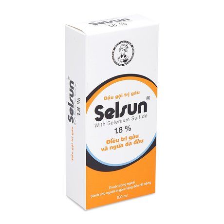 Dầu gội trị gàu và ngứa Selsun 1.8% (100ml) 1