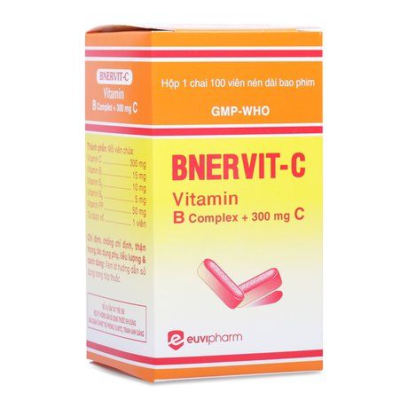 Thuốc Bnervit- C- Phòng và điều trị thiếu vitamin C 1