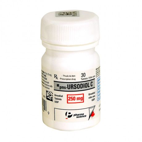 Thuốc điều trị xơ gan Pms- Ursodiol C (Chai 30 viên) 1
