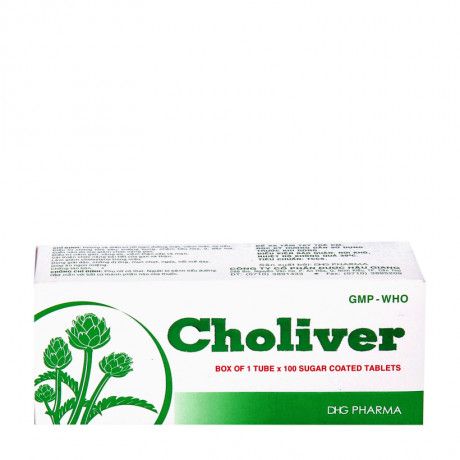 Thuốc phòng và điều trị rối loạn viêm gan,đường mật Choliver 1