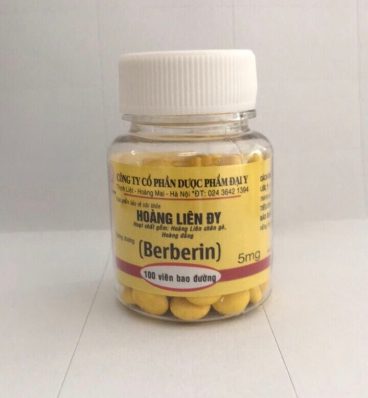 Berberin-Hoàng Liên ĐY giúp hỗ trợ giảm rối loạn tiêu hóa 1