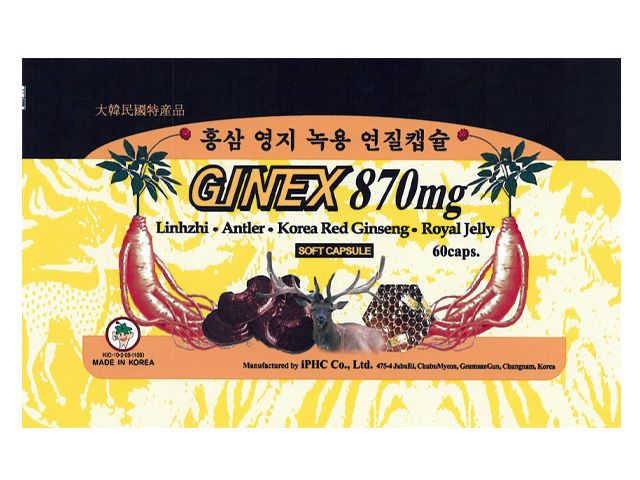 Sâm Ginex 870 mg tăng cường sức khỏe- Xuất xứ Hàn Quốc 1