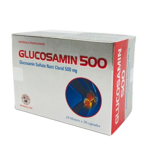 Glucosamin 500- Hỗ trợ trong trường hợp viêm thoái hóa khớp 1