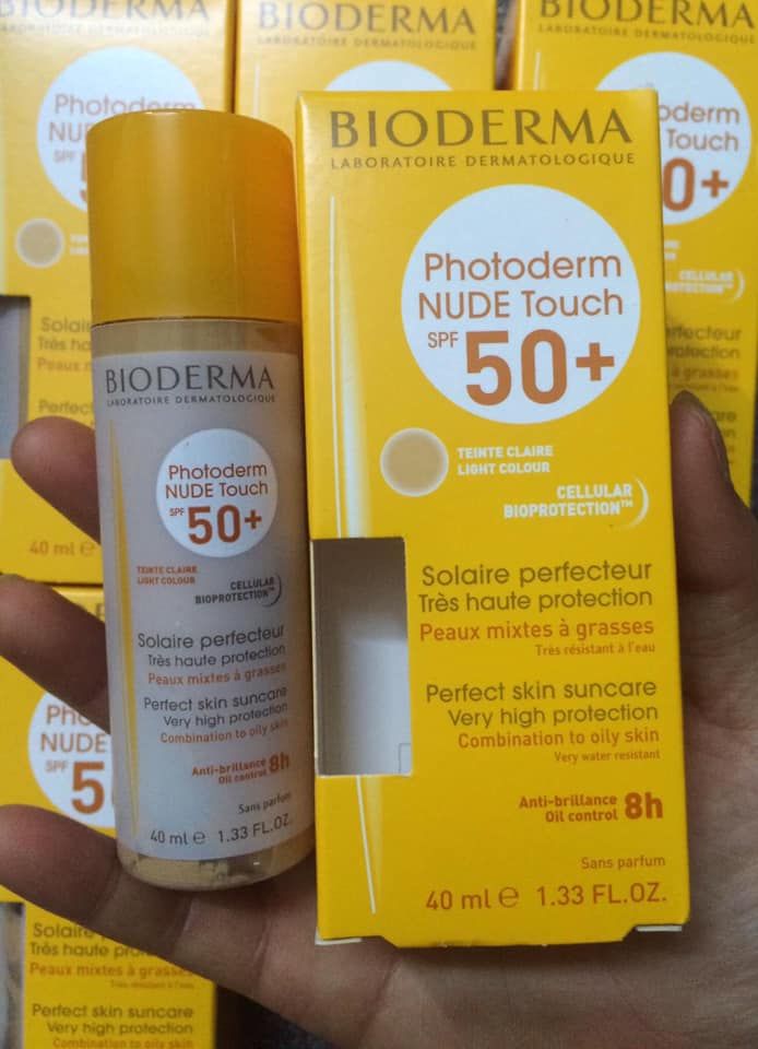 Kem Chống Nắng Bioderma Nude Touch SPF50+ 1