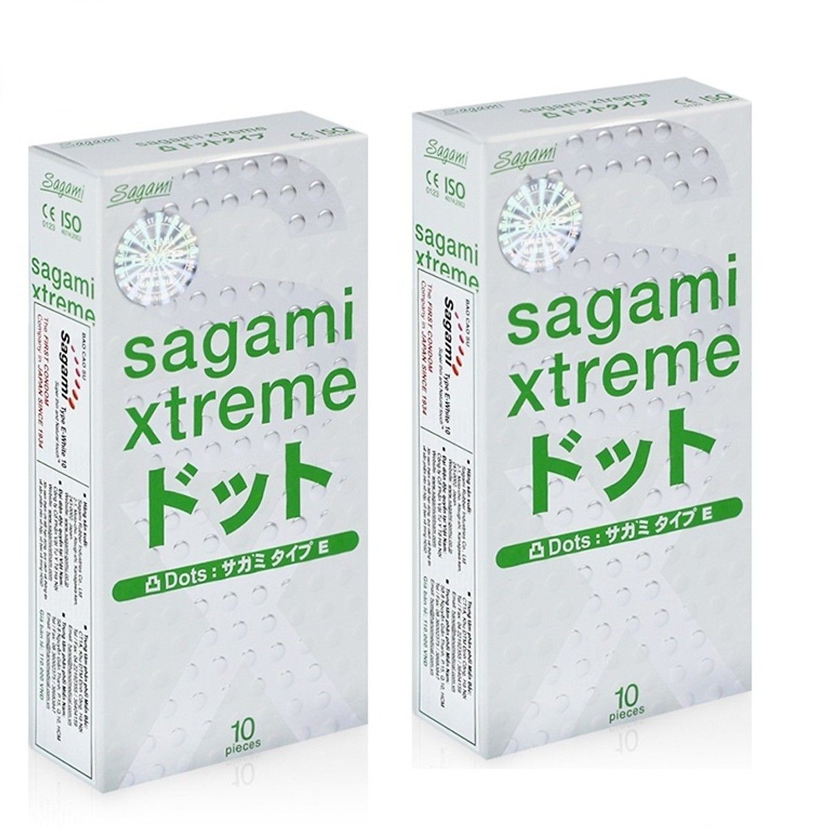 Bao cao su siêu mỏng Sagami Xtreme White 10 bao 1