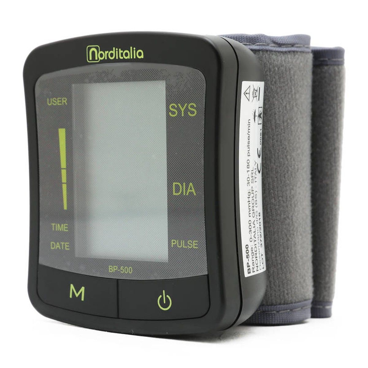 Máy đo huyết áp cổ tay Norditalia BP-500 Chính Hãng 1